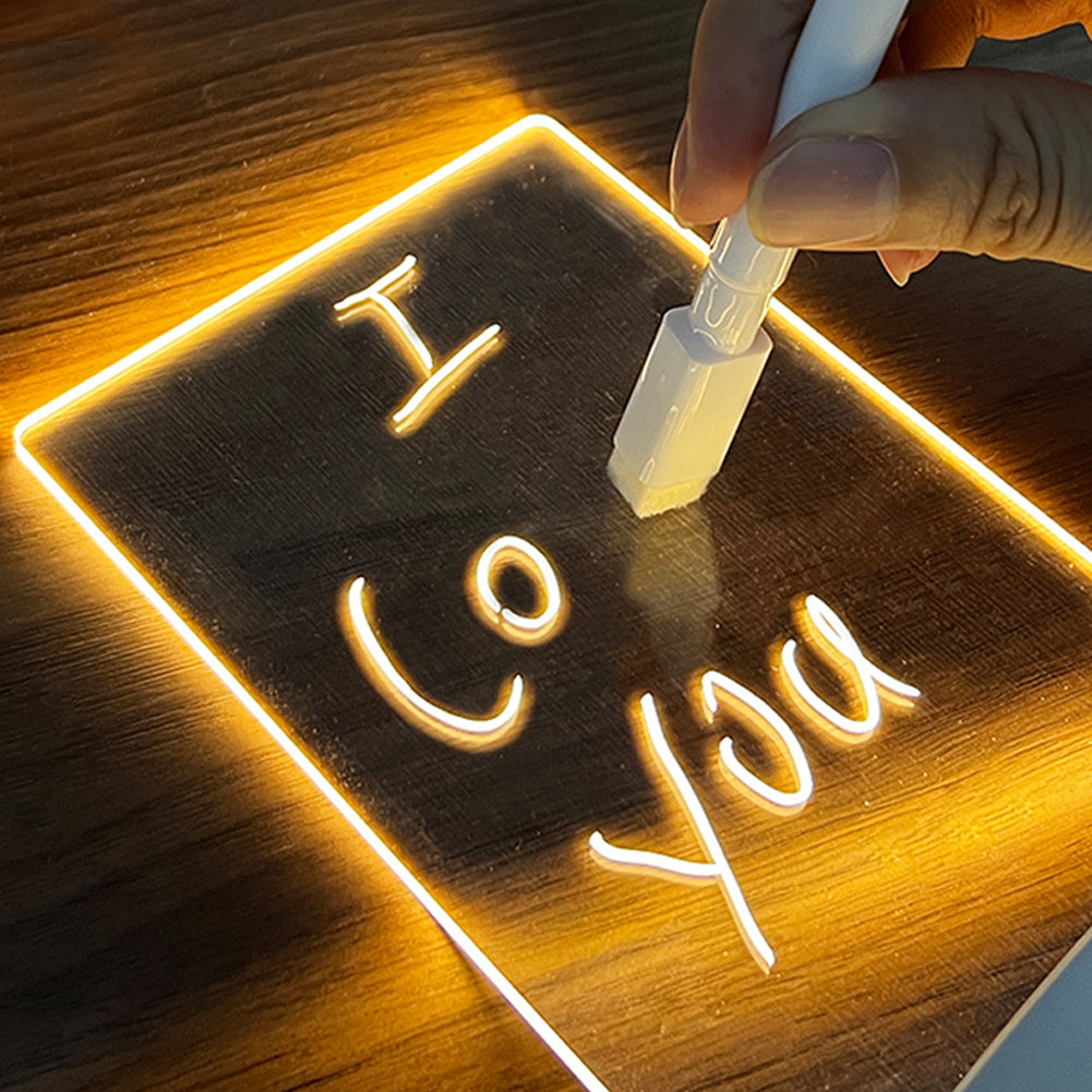 Stylish Note Board with Led Night, A Gift For Everyone