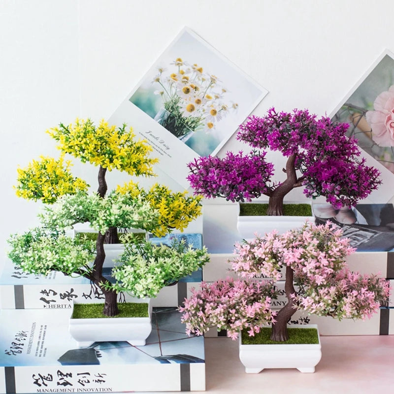 Artificial Plants-Tree-Flowers For Home Decoration